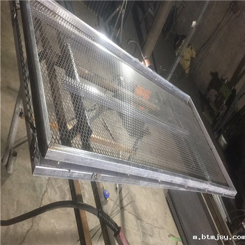 铝板菱形网安装时的固定件选用诀窍